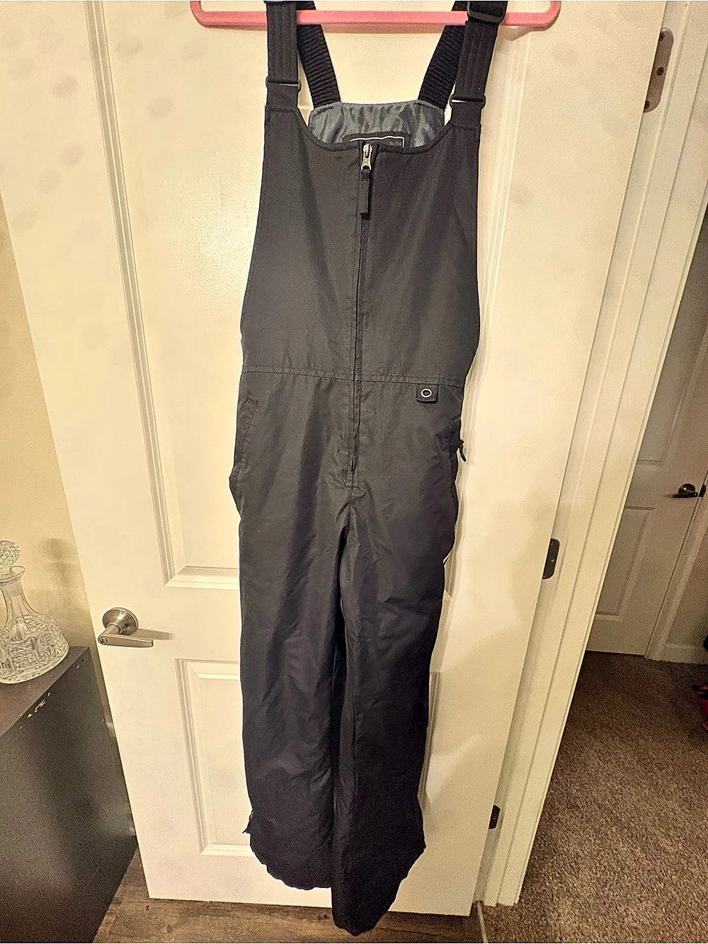 Arctix Women's Essential Insulated Bib Overalls Black Medium